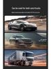 120W Multi-port Fast Car Charger with Retractable Cable and Cigarette Lighter Adapter