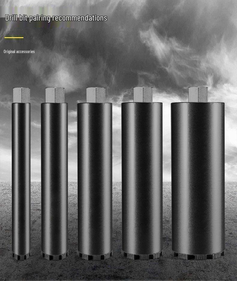 High-Power Handheld Wet/Dry Core Drill for Concrete and Water Drilling