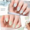 Magnetic Nail Gel Nail Polish 6-Color Set, 15ml, HEMA-Free, UV/LED Compatible, Supervised by Nail Artist ASKA, Magnetic Color Gel, Cat Eye Gel, Large