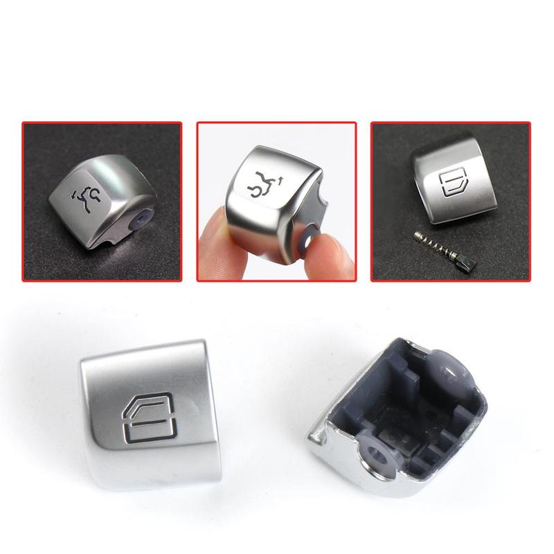 Buton de reparare a comutatorului geamului mașinii Capac pentru buton de reparare a ușii vehiculului, comutator de comandă din sticlă, capac de cheie pentru Mercedes Benz W205 W253 W213 CE GLC Class