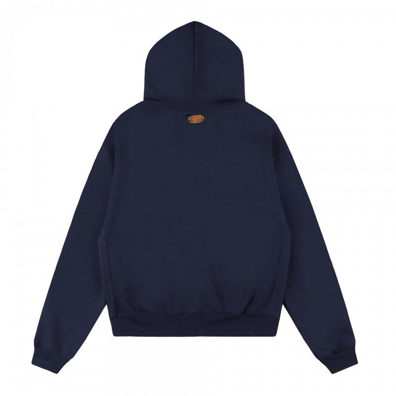 Tuta Corteiz Unisex Felpa con Cappuccio Oversize Streetwear Americano Lettera Ricamata Zip Up Top Casual