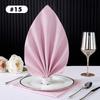Cotton Western Table Napkins Reusable Placemat for Kitchen Wedding Decoration Hotel Special Absorbent No Lint Cup Wiping Cloth