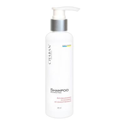 Sulfate-free, Natural, Organic Shampoo TM for Normal and Breakage-prone Hair 200 Ml 00296