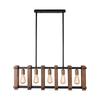 American-style restaurant bar counter wooden chandeliers and industrial kitchen vintage iron chandeliers are selling well