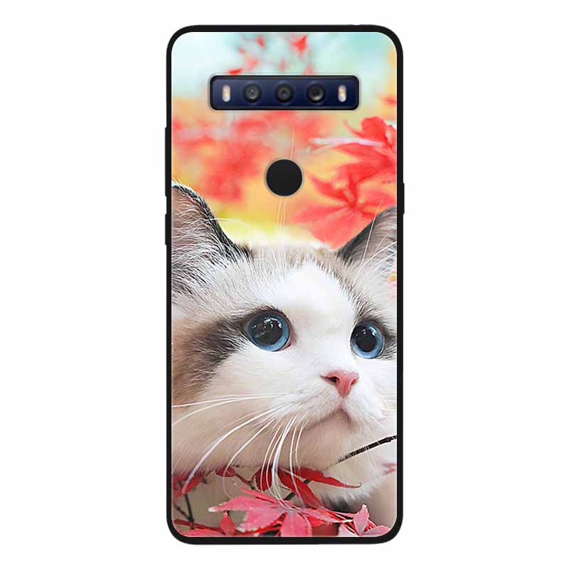 Para TCL 10 SE Funda Suave de Silicona Fresca y Moderna Para TCL 10SE T766U T766H Tapa Trasera TCL10SE TPU Protectora para Teléfono Fundas