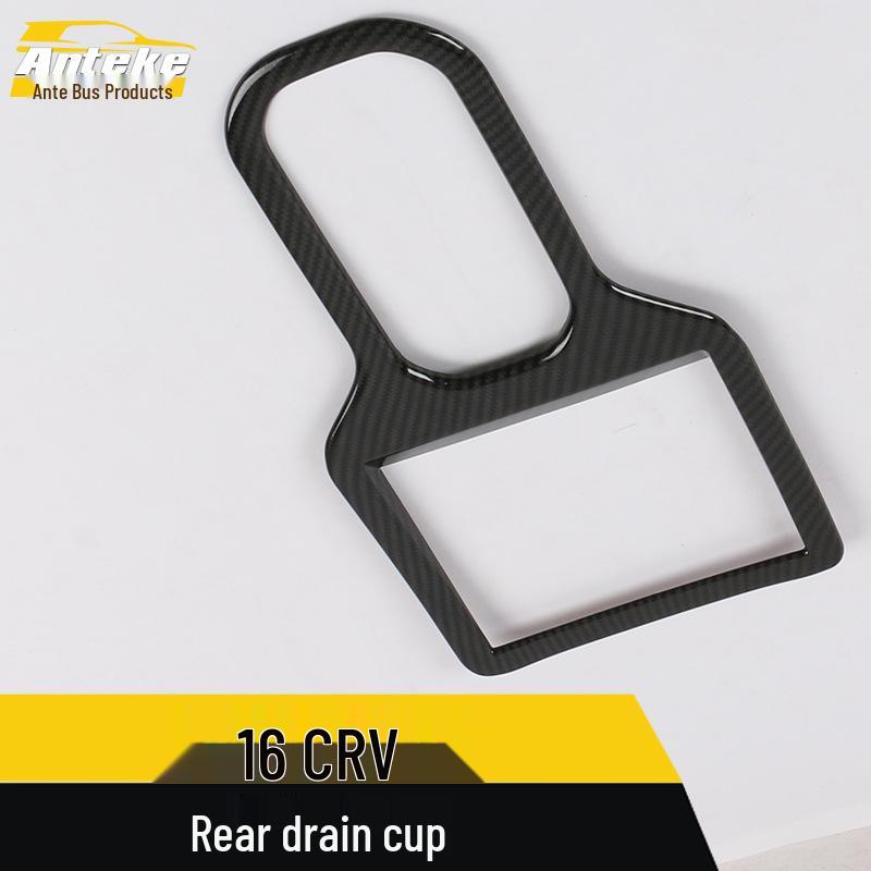 

16 CRV Rear Armrest Box Cup Holder Electroplated Trim 88