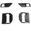 Fits Toyota Sienna + Carbon Fiber Style Inner Door Handle Bowl Cover Trim