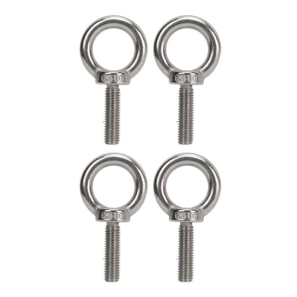 Lifting Shoulder Eye Bolt Stainless Steel Versatile High Hardness Hanger Eye Bolts for RV Boat Construction Vehicle M10