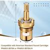 Enhon 2 Pack Faucet Cartridge Compatible with American Standard 994053-0070a or 994053-0070a/H Bathroom Kitchen Bathtub Faucet Stem Replacement,