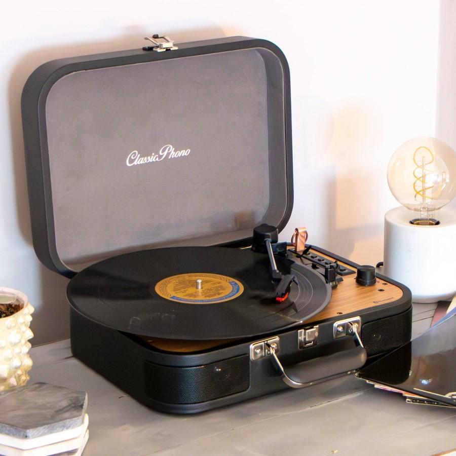 Lenco TT-116BK - gramofon z wbudowanymi głośnikami i Bluetooth, Lenco