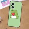 Mint Green Funny Frog Funda For OPPO Reno 11 F 10 Pro 4 5 6 7 8 Lite 4Z 5Z 8T OPPO Find X6 X5 Pro X2 X3 Neo Case