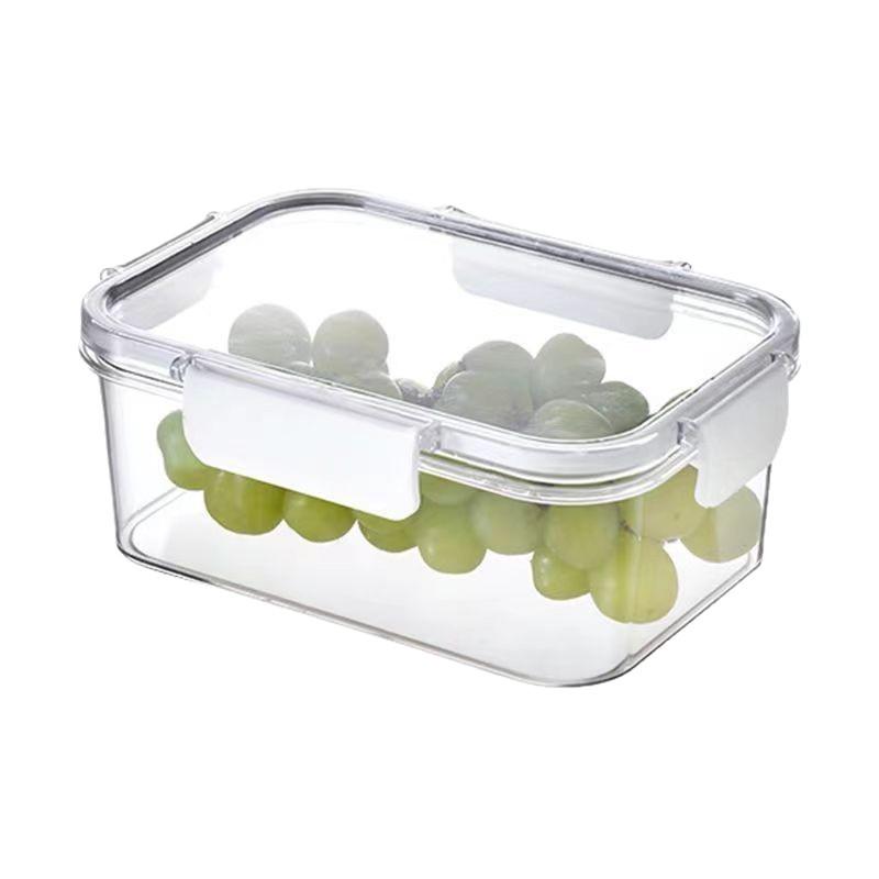 Food-Grade Refrigerator Storage Box with Lid - Fresh-Keeping, Sealable for Freezer, Perfect for Dumplings and Meat Prep