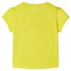 T-shirt pour enfants jaune 92/104/116/128/140