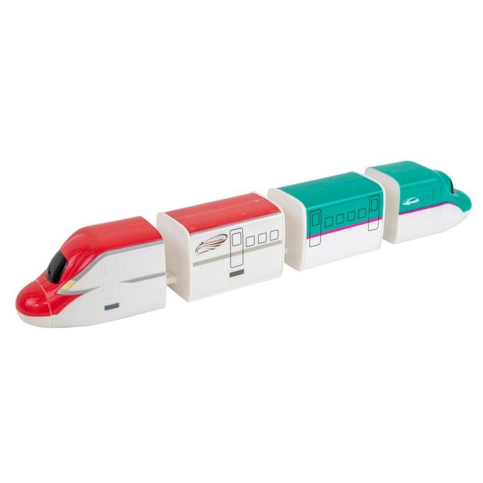 Maruka Shinkansen Connection Set – Hayabusa & Komachi – Toy Train – 3+ Years – 191691 – 23 x 4 x 21 cm