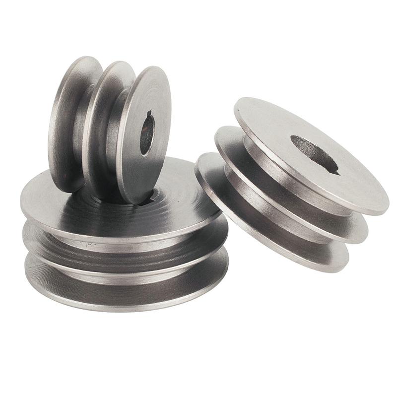 2A Double Groove Cast Iron Pulley