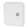 RV Water Inlet with Lockable Cover Keys Gravity Water Inlet   Fill Dish for Motorhome