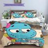 Nicole Watterson Pattern Bedding Home Decoration Birthday Gift ( 1 Duvet Cover + 2 Pillowcase, Without Core),fan Merchandise.