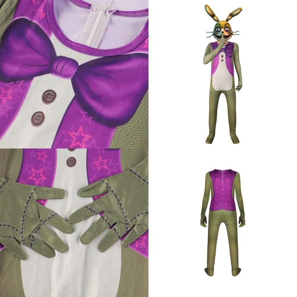 Five Nights At Freddy's Halloween Role Playing Cosplay Children's Jumpsuit Costume