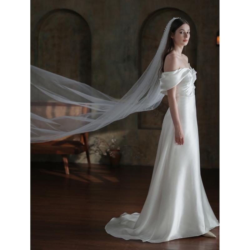 Bachelorette Party Bridal Veil Decorations Bride To Be Gift Bridal Shower Wedding Hen Night Bridal Veil Bride To Be Gift