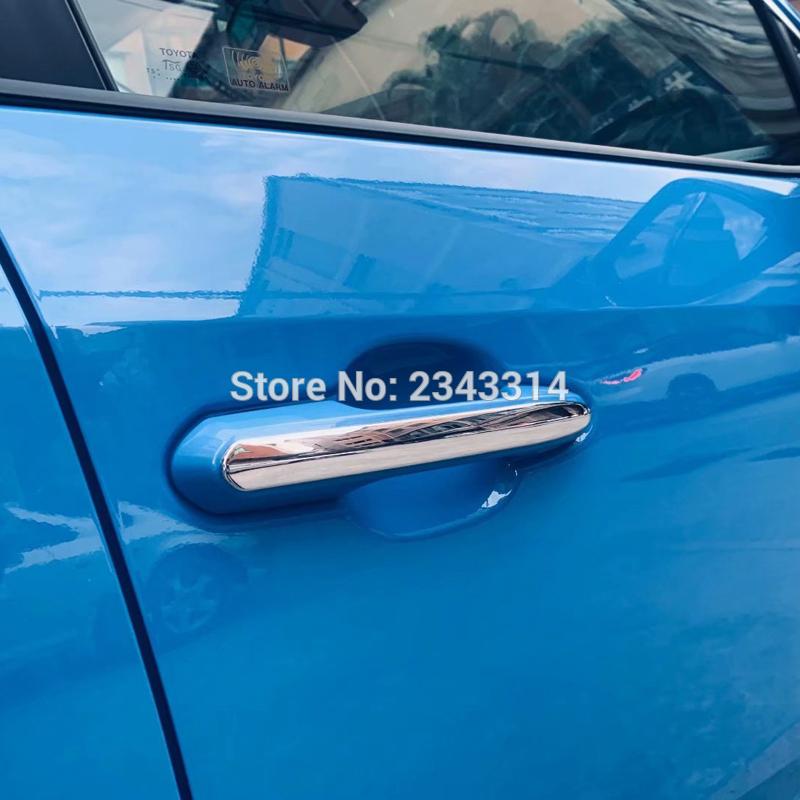 ABS Chrome Door Handle For Toyota Rav4 RAV 4 XA50 -2024 Decorative Accessories Original Car Style Handle Trim Styling 4pcs