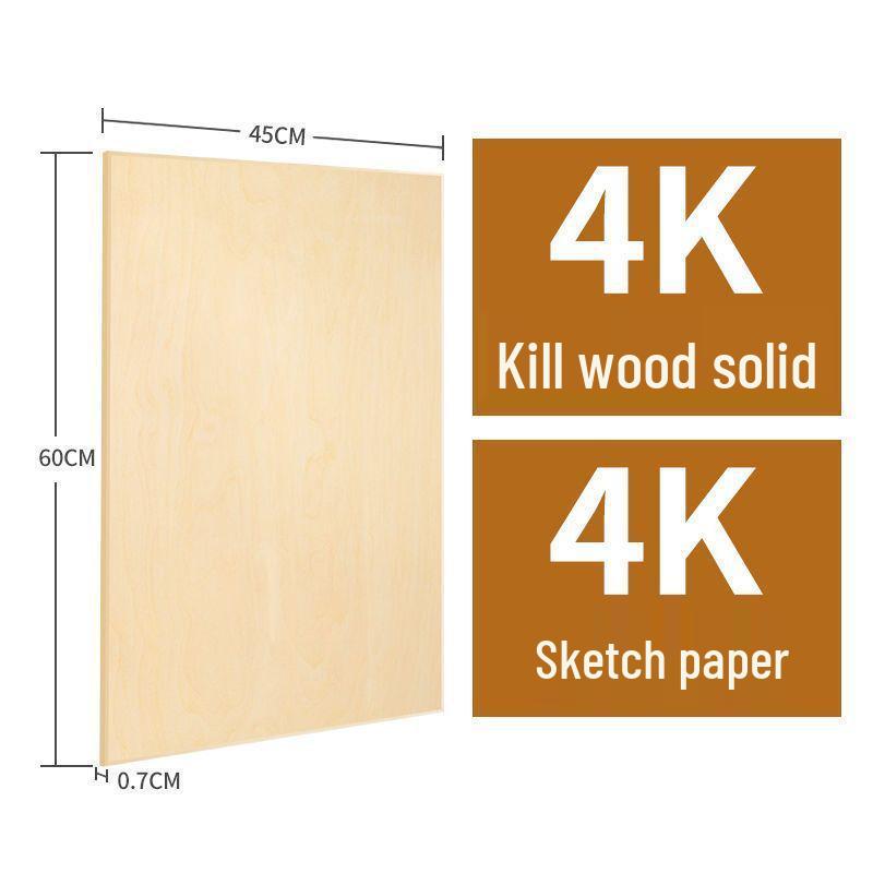 Art Student Drawing & Sketching Set: Solid Wood Folding Easel with Child's Board
