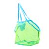 Large Mesh Beach Bag Sand Proof Quick Dry Storage Bag for Pool Toys Camping Boating Supplies Green
