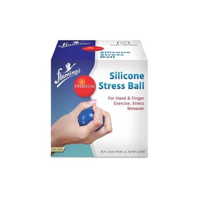 Flamingo Balle d'exercice anti-stress en silicone de qualité supérieure (Universel)