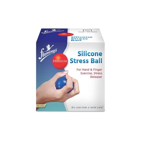 

Flamingo Premium Silicone Stress Exercise Ball (Universal)