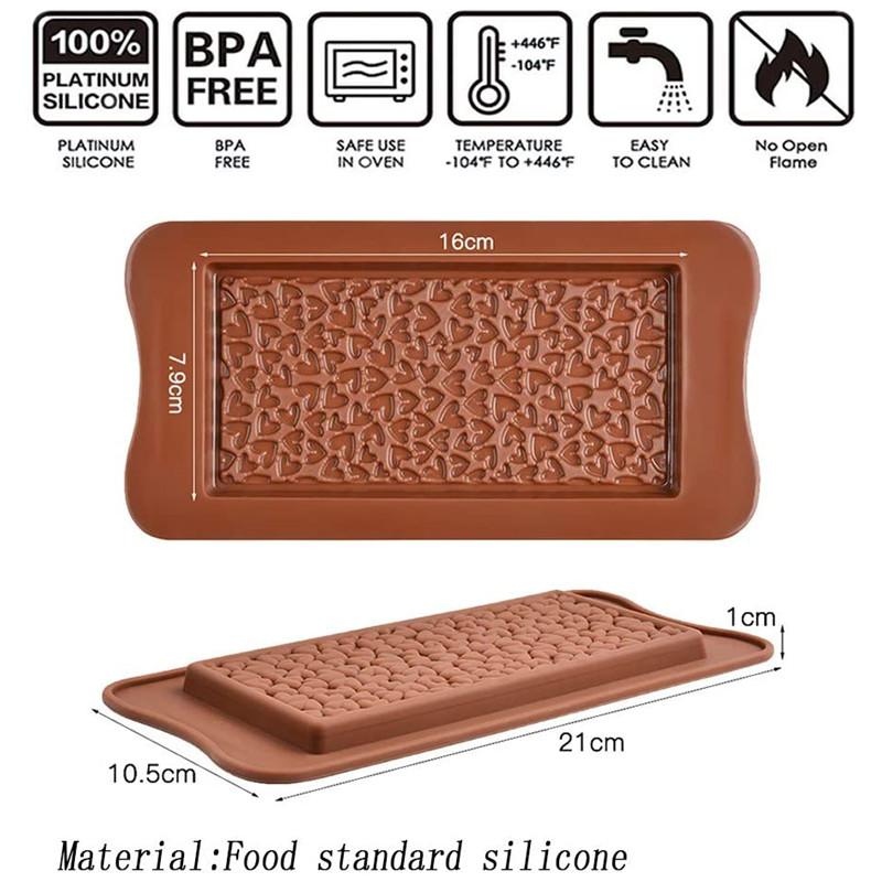 

Силиконовая форма для шоколада Candy Protein and Engery Bar Silicon Mold