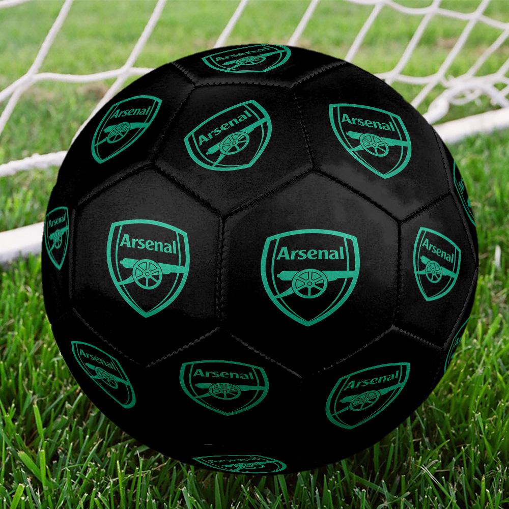Arsenal Football Club Crest Soccer Ball Size 5 Football Machine-Stitched Indoor/Outdoor Training and Matches Soccer Accessory