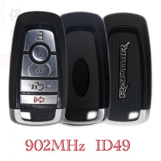 BaoJiangDd car key Fit for Ford RAPTOR F150 902MHZ ID49 Keyless Smart Remote Control FCC:M3N-A2C93142600 OEM HC3T-15K601-BA