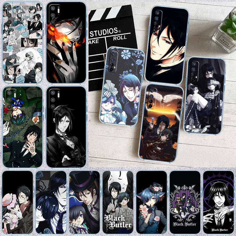 JO6 Black Butler Phone Case for Motorola E22S E7 G6 G7 G8 G9 Plus Power Play G10 G20 G04 E30 E40 E22 E20 E13 G22 G23 G Stylus Play