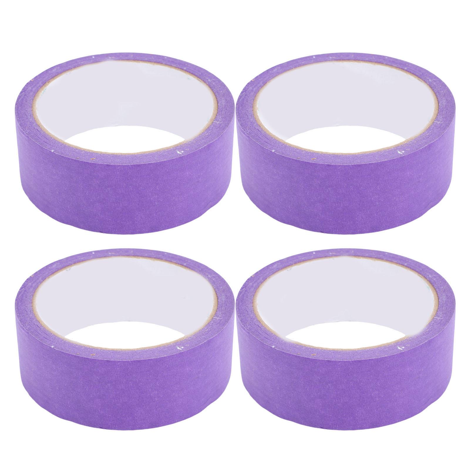 

4PCS Painter Masking Tapes Crepe Paper Adhesive Tape for Automotive Painting and Refinishing No Residuals 35mm 20M