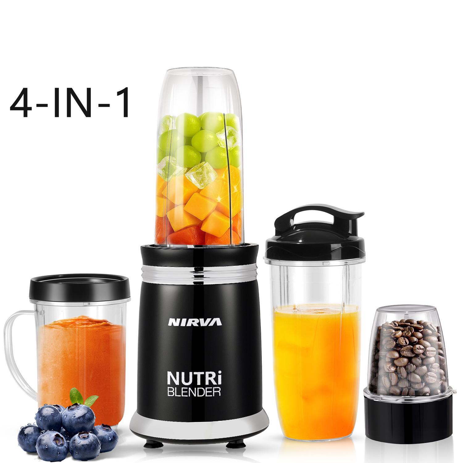 

4-in-1 Multifunctional Blender: Mixer, Food Processor, Meat Grinder & Juicer.