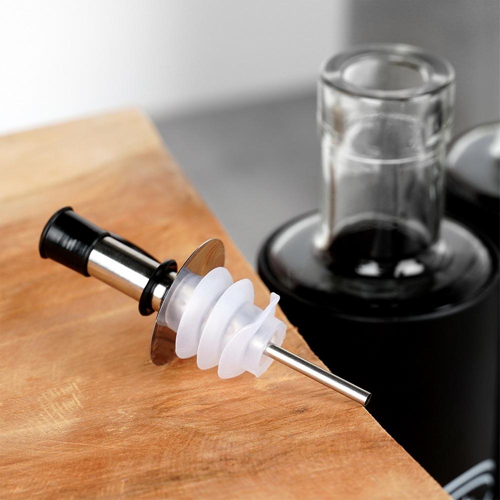 Bottles for Oil and Vinegar, Spice Jars 4 Pcs.