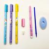 25 Pcs/set Kawaii Cute Erasable Gel Pen 0.5mm Erasable Pen Refills Rods Washable Handle School Office Supplies Stationery