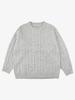 Ousa Heathered Cable Round Knit 3 Colors