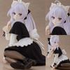 Witch's Journey, Maid Irena Figure, Cat Ear Sitting Posture Two-dimensional Beautiful Girl Car Tabletop Ornament Model