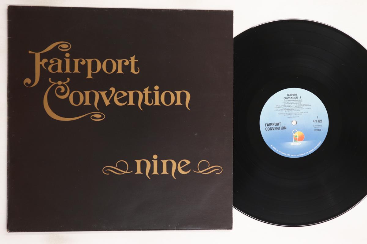 

LP Record FAIRPORT CONVENTION - Nine ILPS9246 ISLAND UK Rock Used