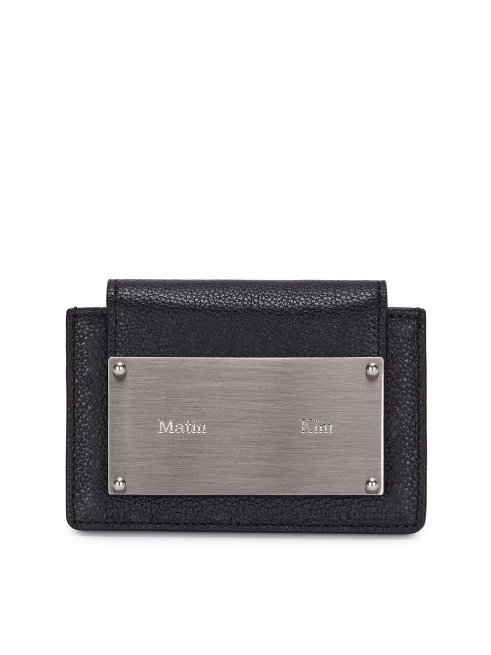 Matin Kim Accordion Wallet In Black