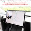 VEMZG1 For Tesla Model 3 Y Juniper Screen Protection Cover Anti-UV Sunshade Center Console Navigation Display Dust Case Car Accessories