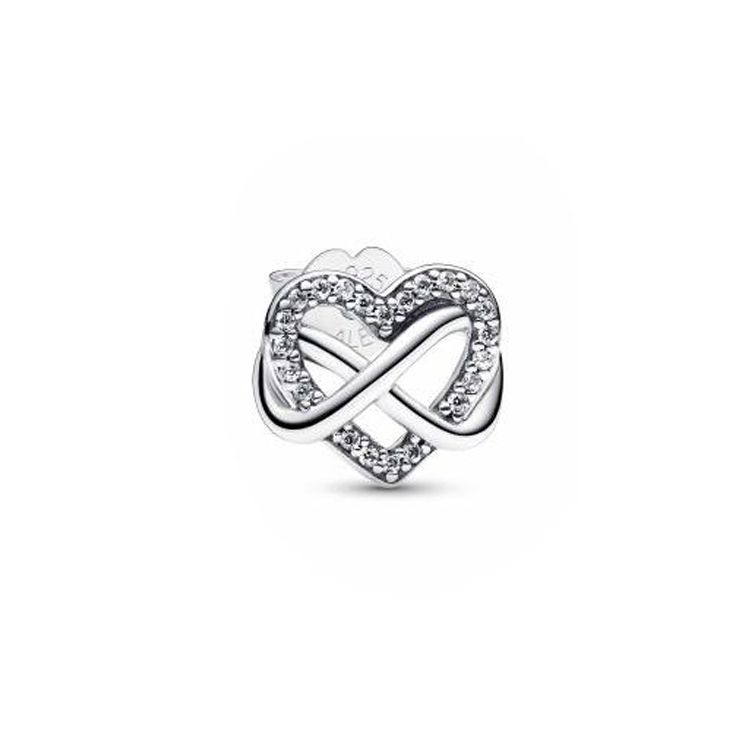 Pandora Wireless Heart Shining 925 Silver Earrings Women earrings 292667C01