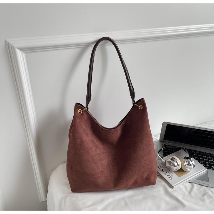 

Bag Ladies 2025 New Autumn and Winter Niche Premium Underarm Tote Bag Large Capacity Retro Commuter Shoulder Bag