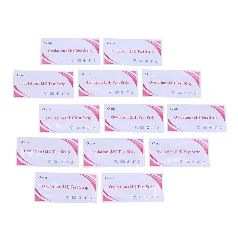 20Pcs Lh Ovulation Tests Over 99% Accuracy Test Kit Household Strips Urine Test Strips Pregnancy Ovulation Lh Test Strip