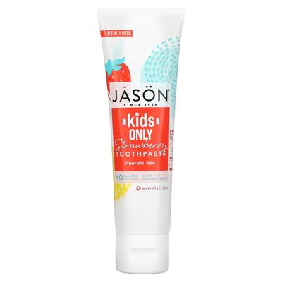 Jason Natural, Children's Toothpaste, Strawberry, 4.2 Oz (119 G)
