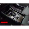 Wood Grain ABS Gear Lever Shift Knob Cover Fit For Mazda 3 Axela -