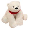 Kawaii Polar Bear Plush Toys Stuffed Soft Lying Polar Bear Pillow Toys Cute For Girls Boys Best Birthday Gifts For Women Lovers