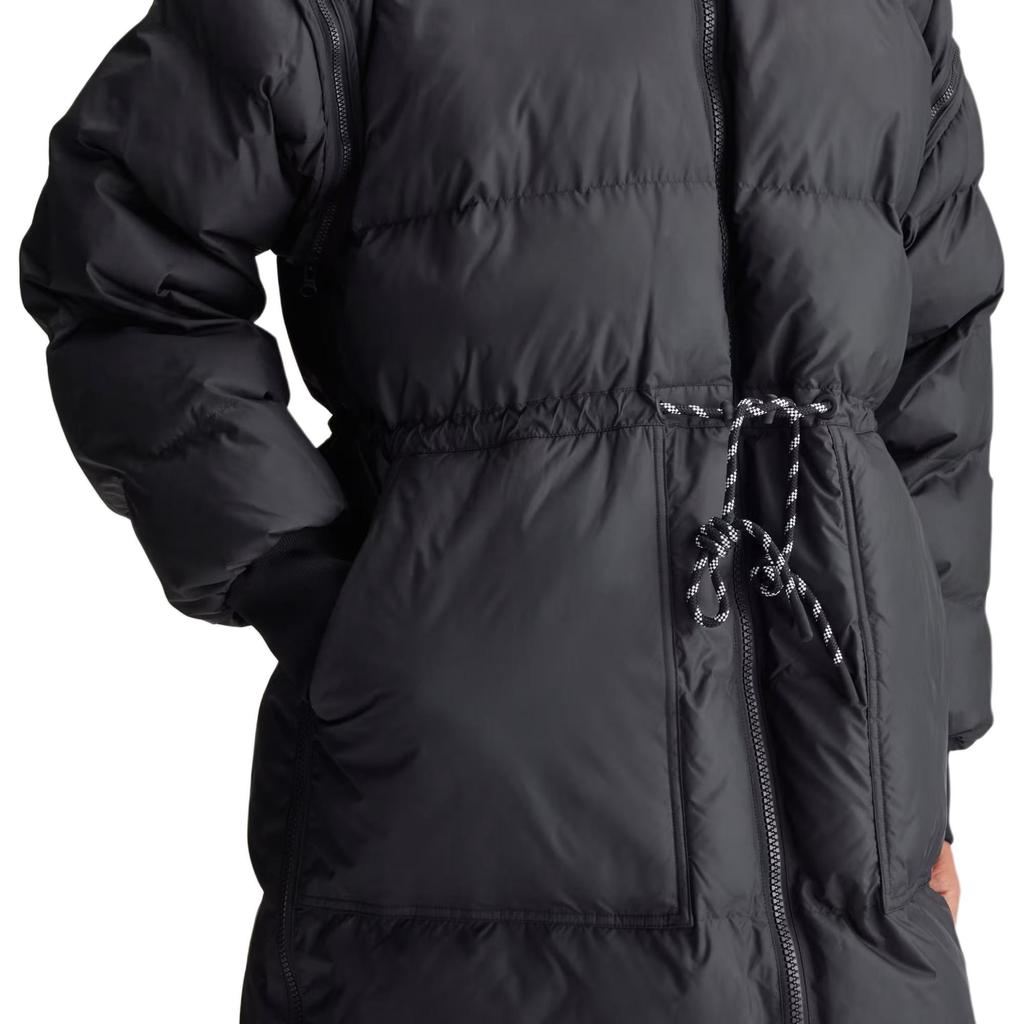 adidas X Stella McCartney Longue Veste d'Hiver Rembourrée Noire Femme Vêtements d'Extérieur IX3081