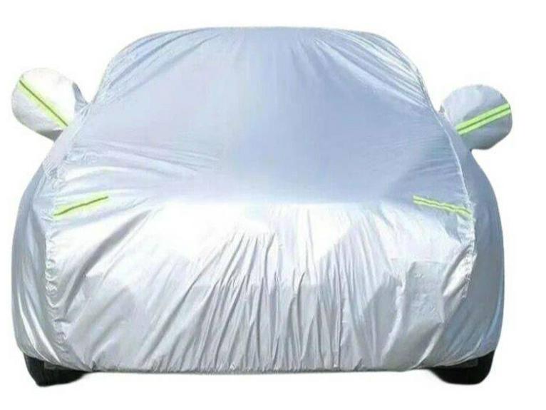 Enhanced Universal Car Cover for Thousands of Models - Sun, Heat, Frost, and Snow Protection - All-Season, Custom Fit