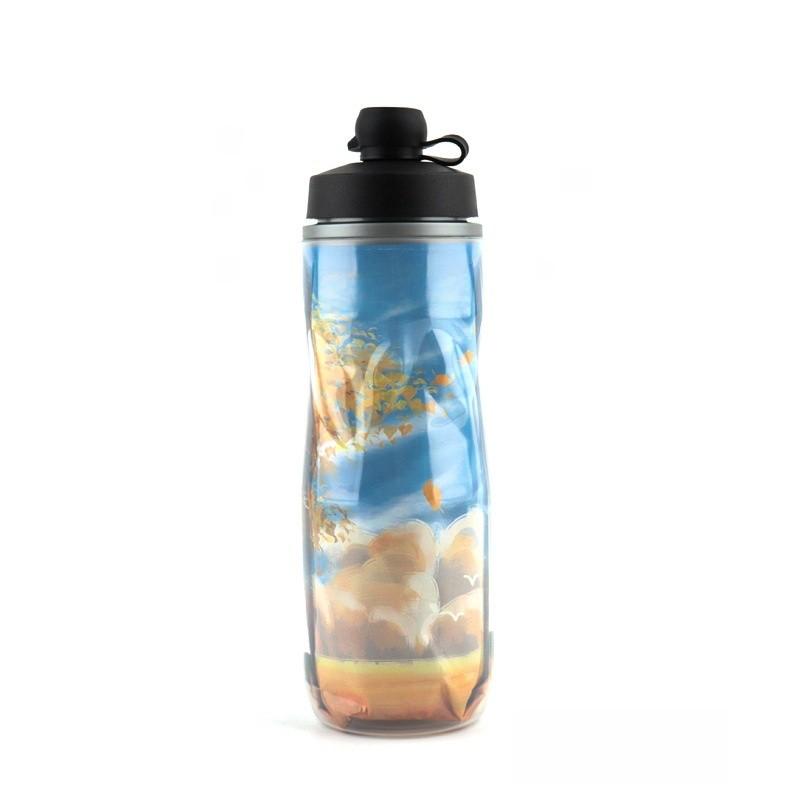 Bicycle Water Bottle With Dust Cover And Insulation For Road Cycling Enthusiasts